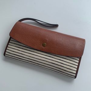 Fossil Leather Wristlet